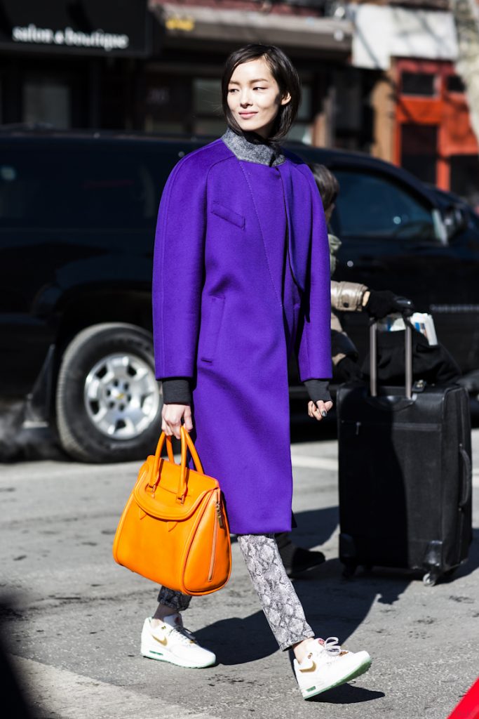 Purple coat – Sandra Semburg